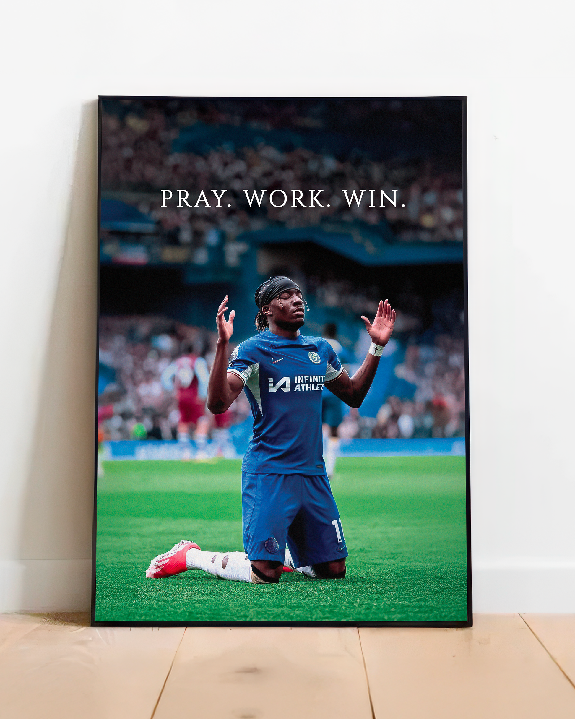 Pray. Work. Win. – Madueke